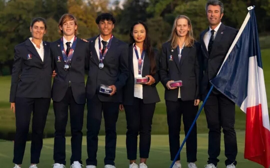 Amundi Évian Juniors Cup : Les Bleus argentés